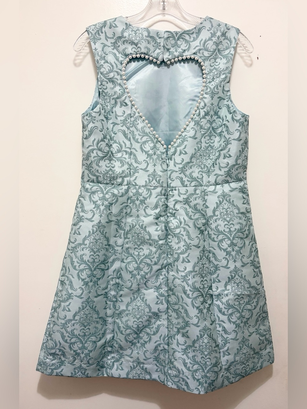 Bridgerton Cutout Heart Mini Dress Medium NWT - Picture 5 of 9